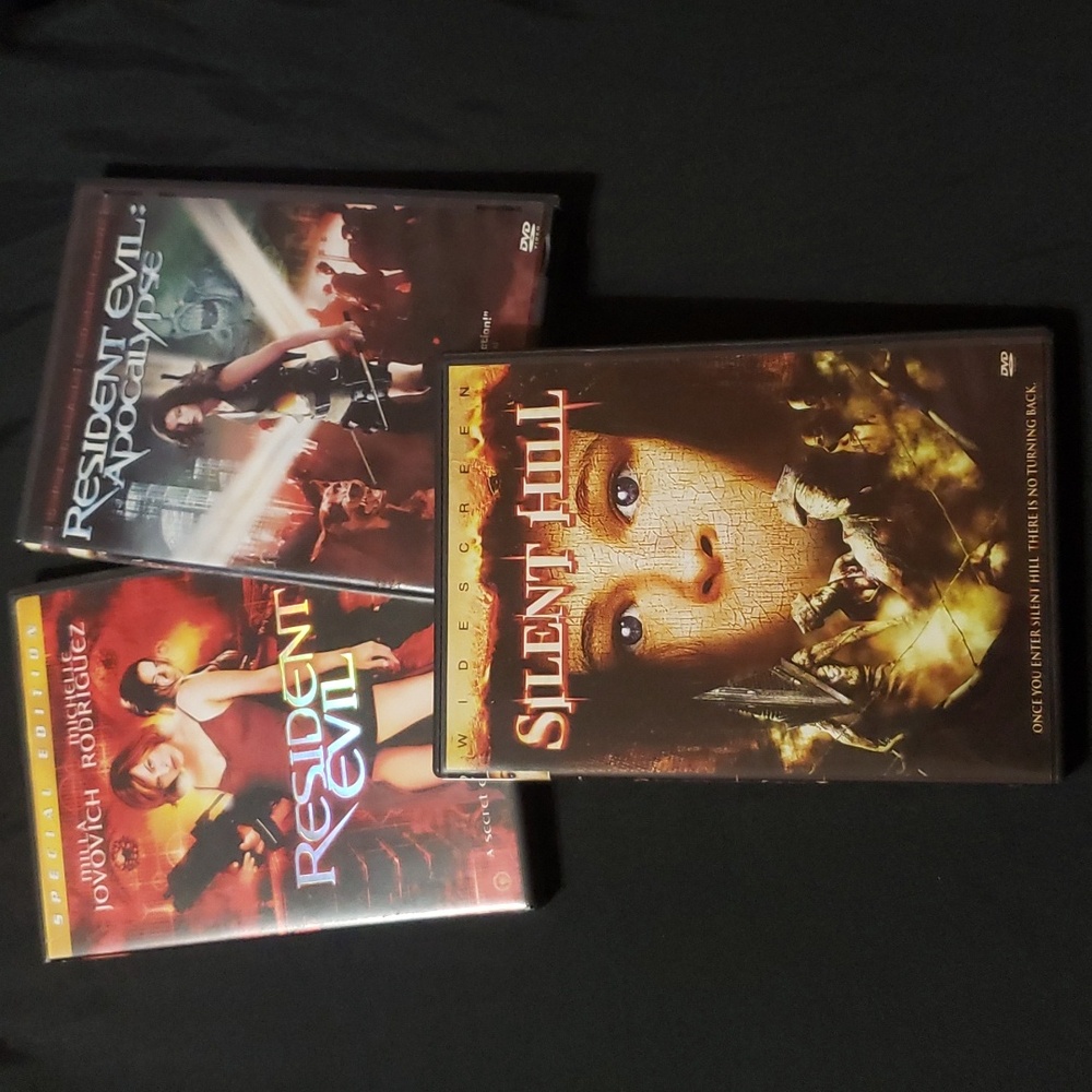 Multiple DVD's